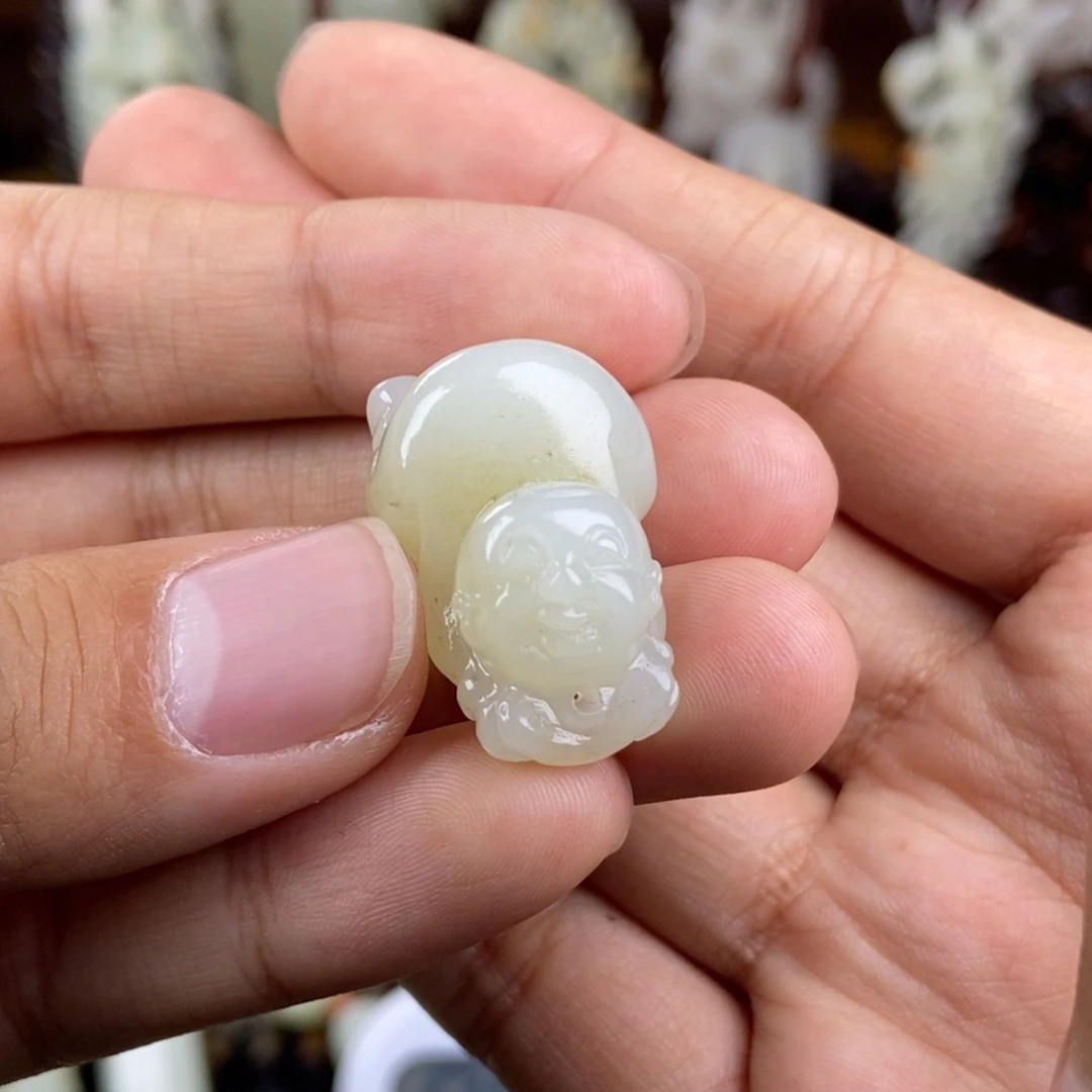 和田玉挂件未镶嵌