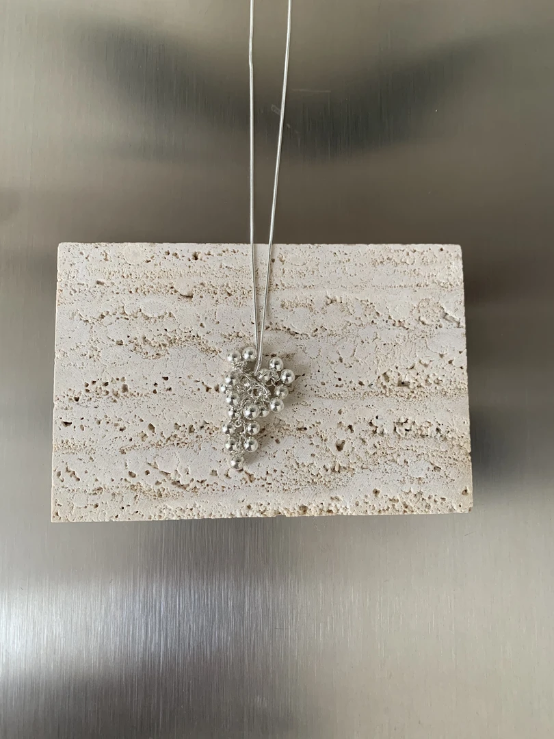 合金项链 韩档口 「是葡萄」 长款项链 T恤 毛衣链 （可以调节长度）