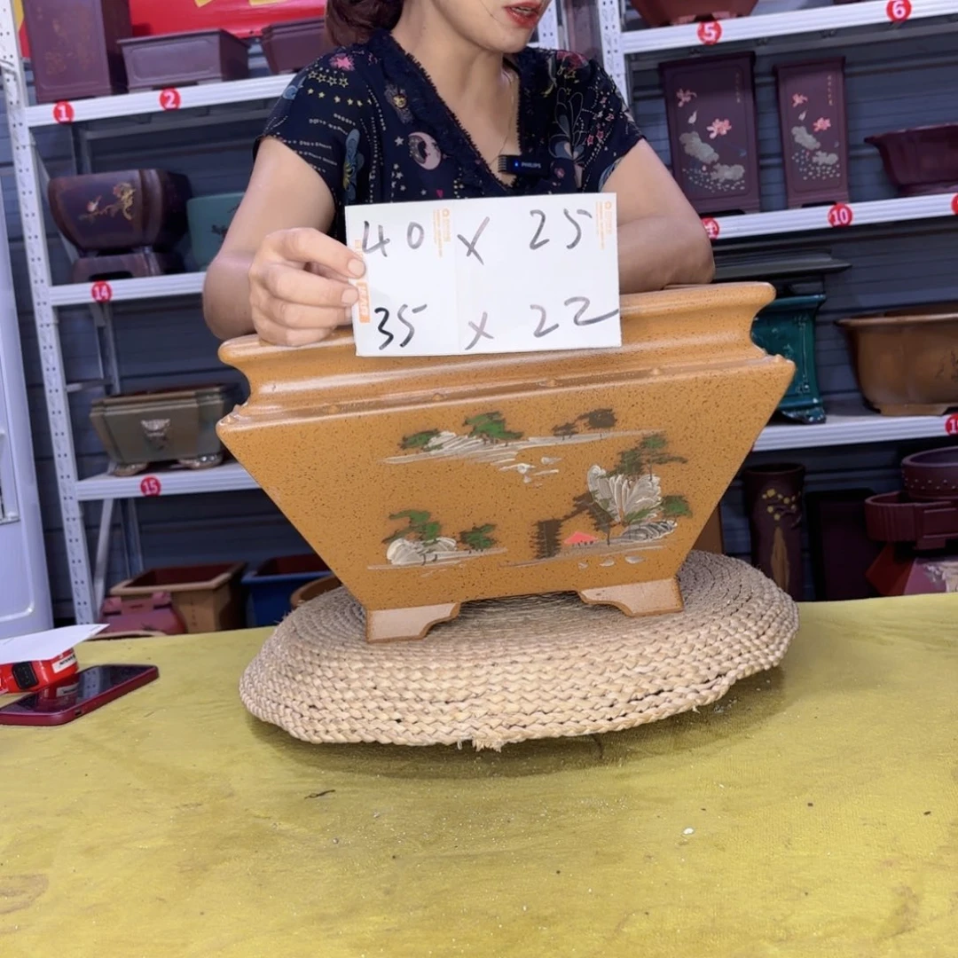 紫砂花盆宜兴紫砂