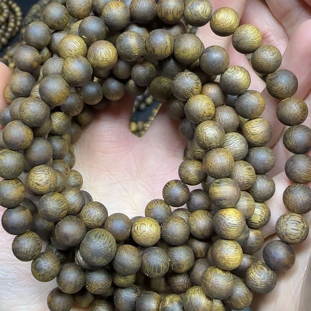 沉香碎屑沉香+0.8圆珠多圈25克加多样性发一