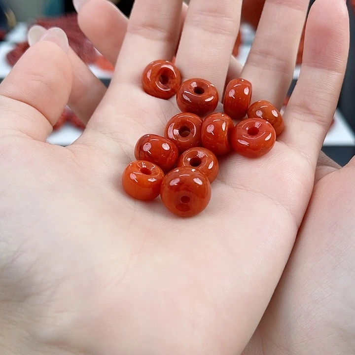 未镶嵌瓦西扣子（多样性发其一）南红玛瑙