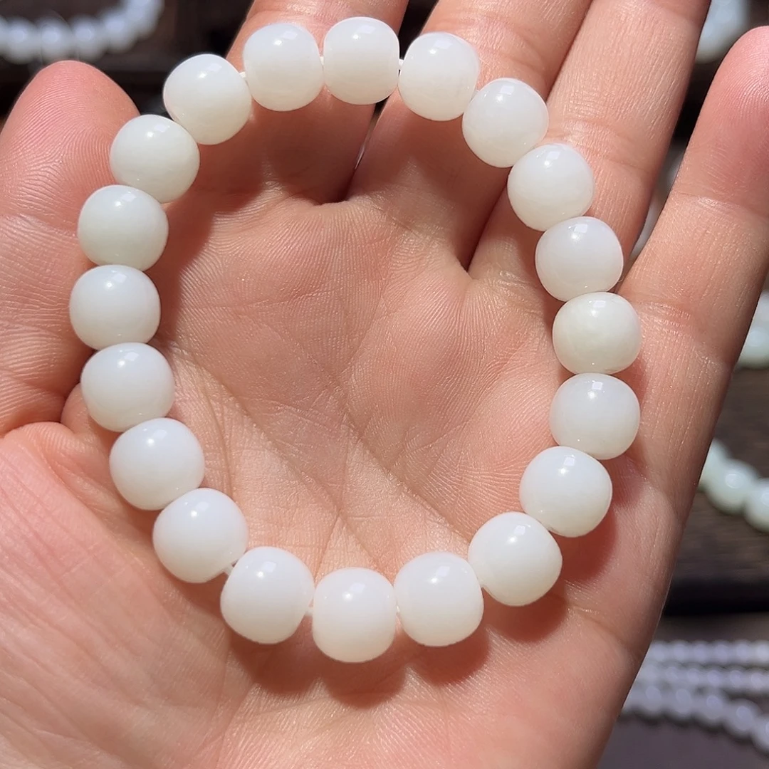 未镶嵌手链和田玉微瑕