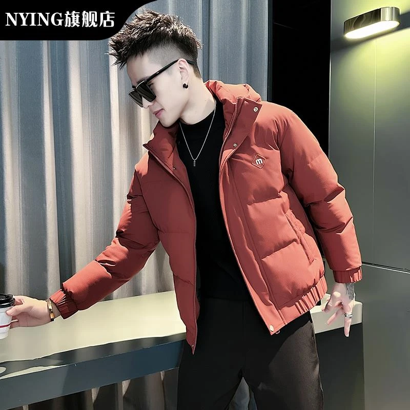 NYING2025新款男士本命年外套秋冬季外套潮牌休闲潮流痞帅棉衣潮