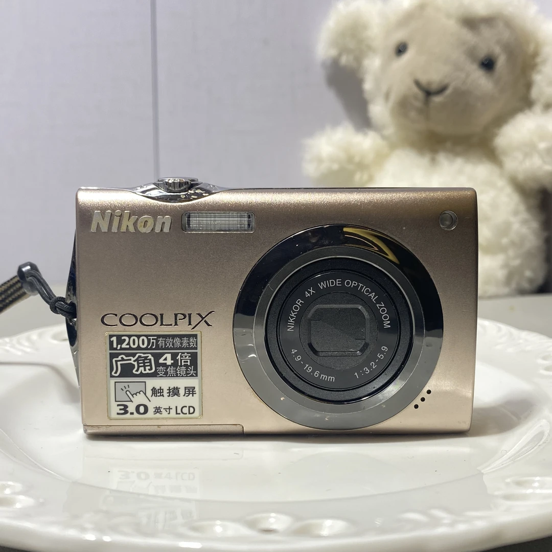 95新 Nikon/尼康 尼康S4000触摸屏1200万像素4倍变焦数码ccd