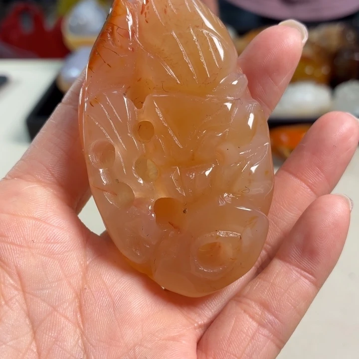 玛瑙/玉髓未镶嵌吊坠(不含链)