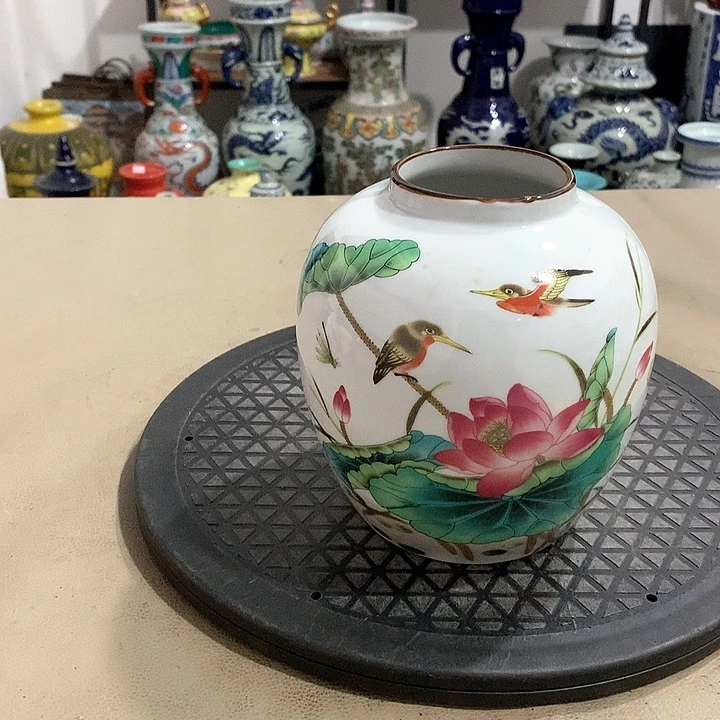 摆件陶博古架陶瓷摆件