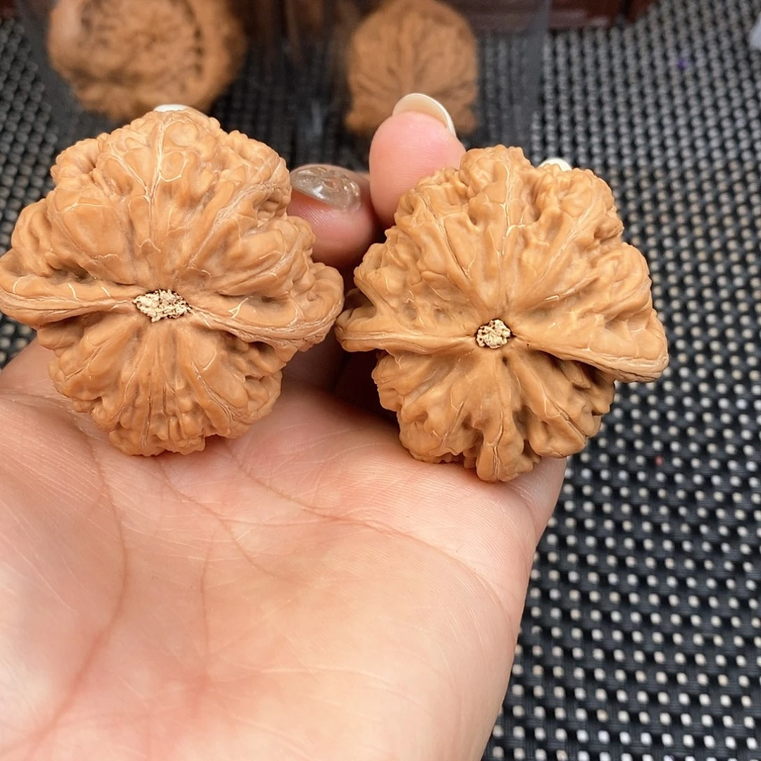 文玩核桃把件45➕粗筋全品58克