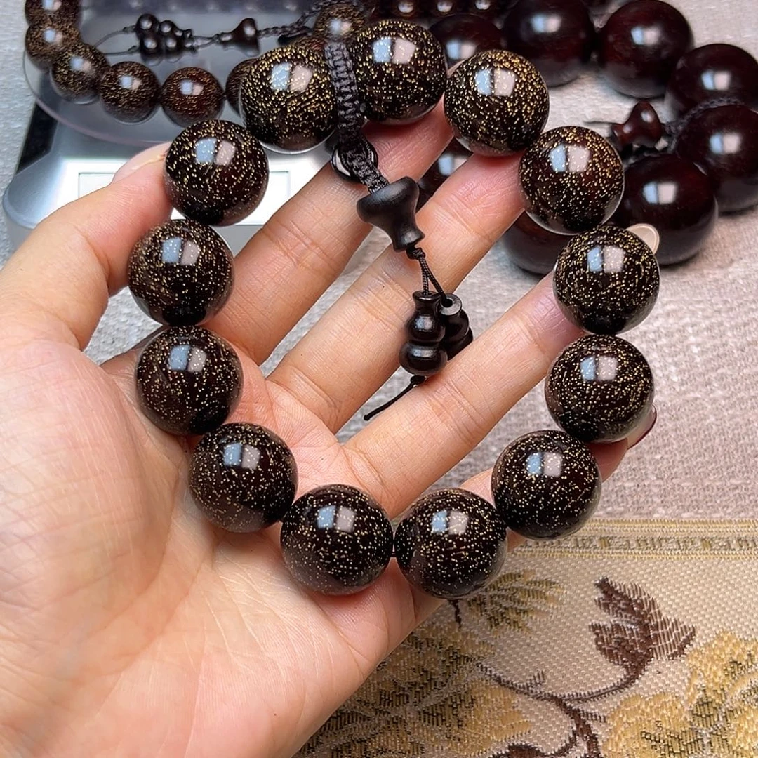 檀香紫檀（小叶紫檀）1.8 13颗爆星