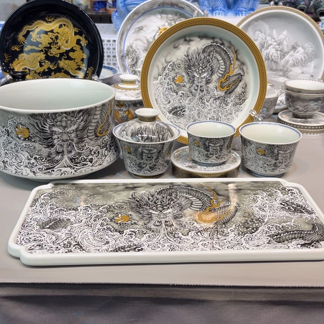 景德镇美术作品欣赏
