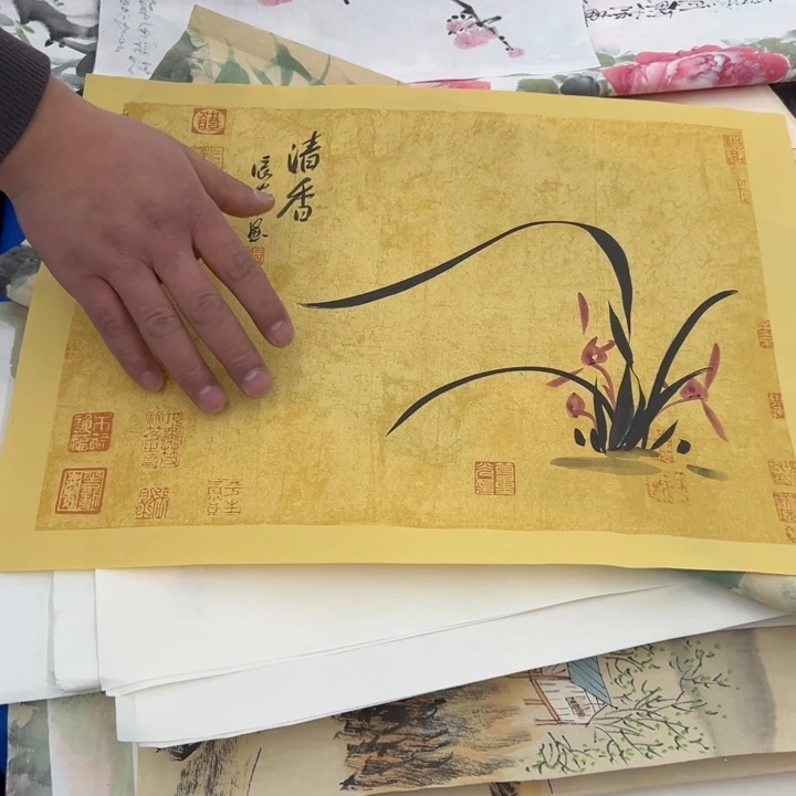 国画国画纯手绘作品