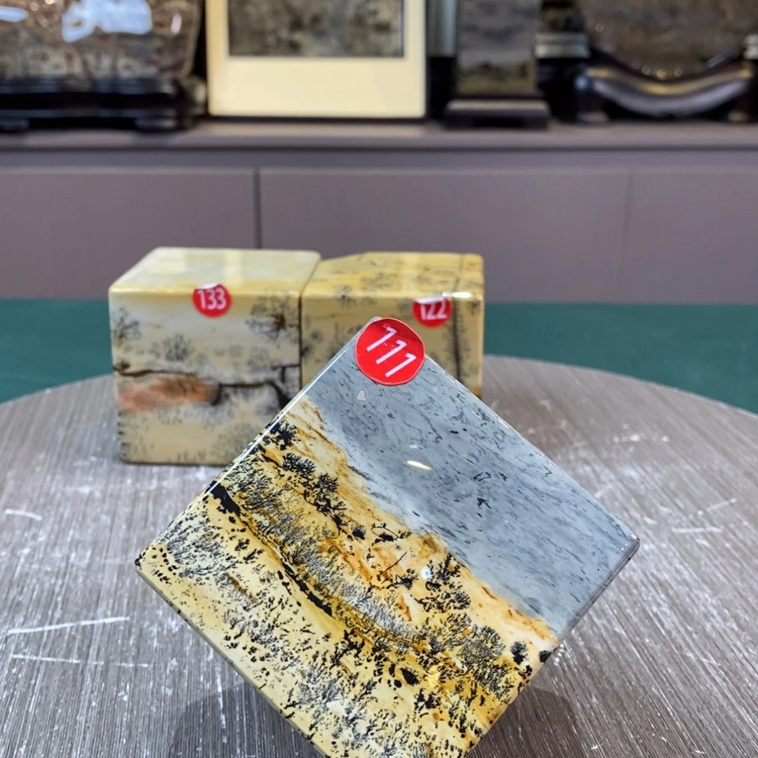 石材广西国画石草花石