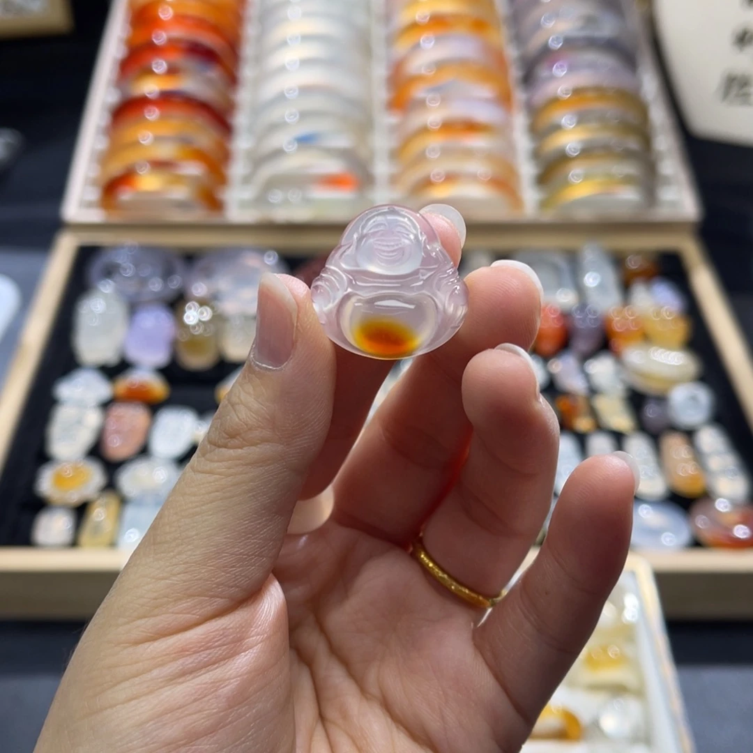 玛瑙/玉髓未镶嵌颈饰