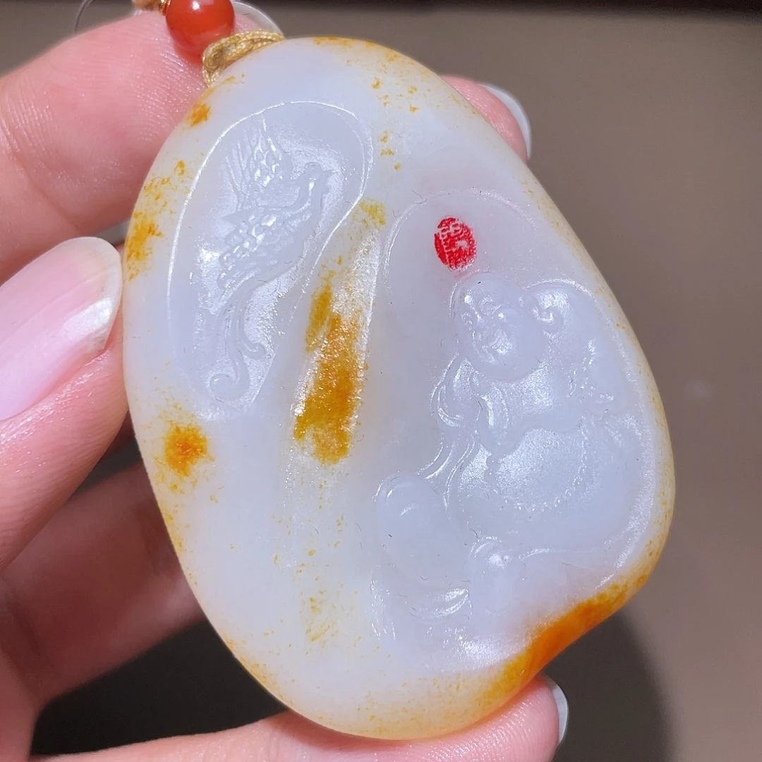 和田玉挂件未镶嵌Y