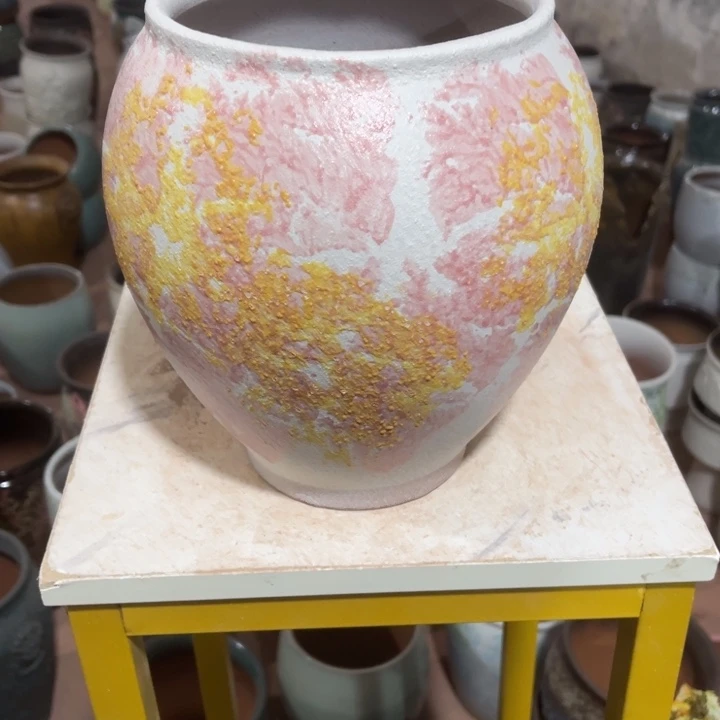 紫砂花盆口径16高度22一只