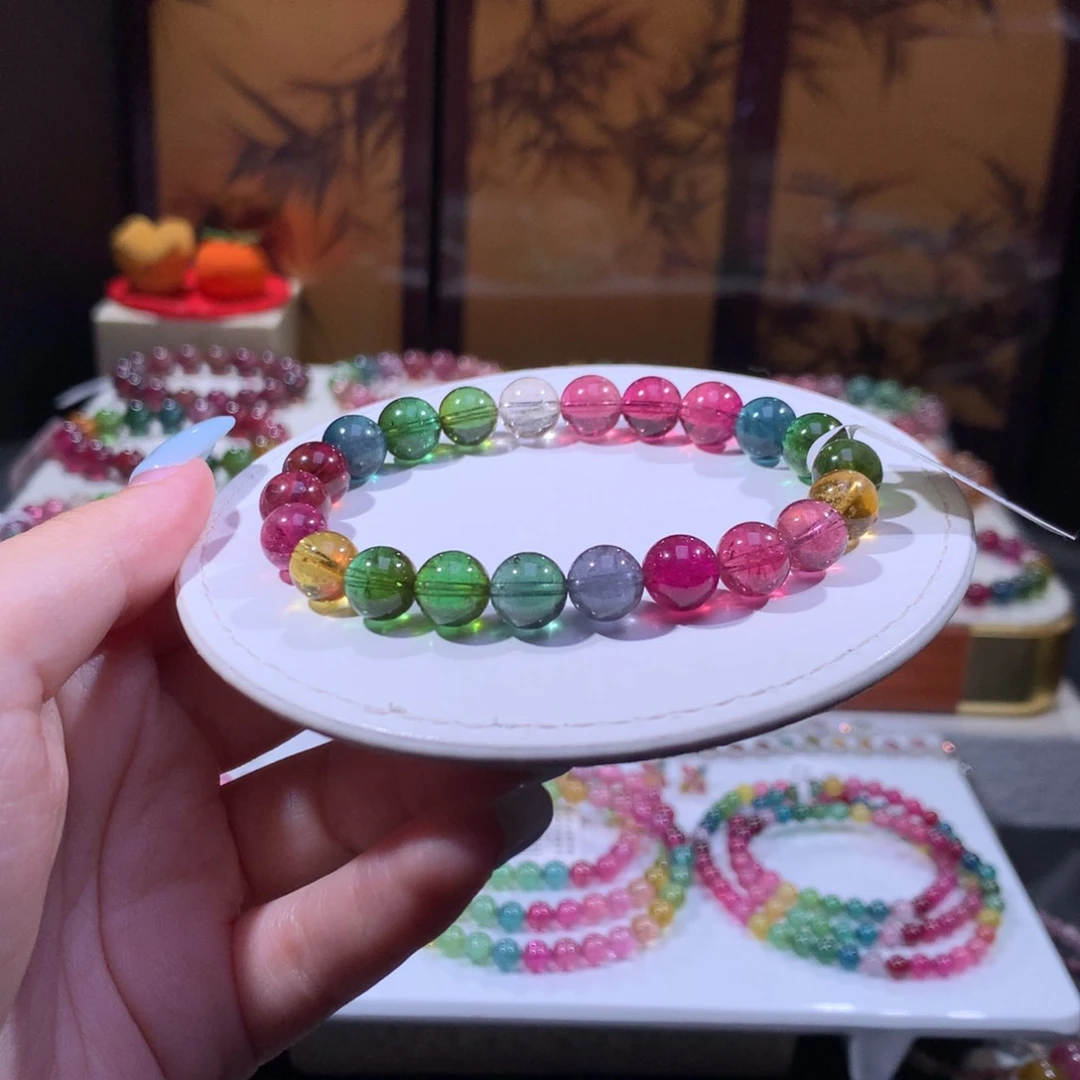 未镶嵌手链碧玺碧玺