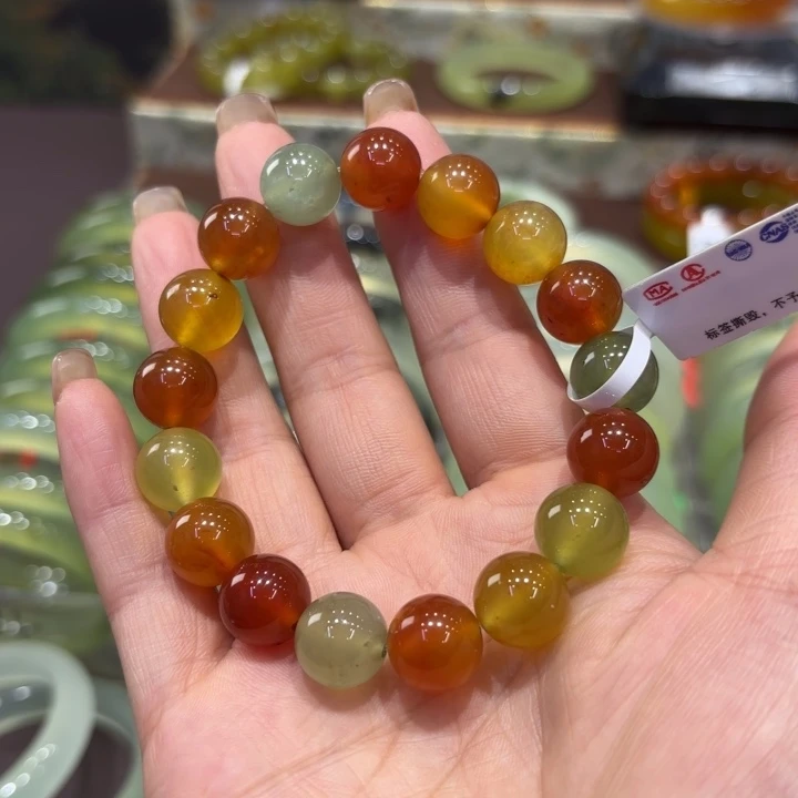 岫玉未镶嵌手镯天然