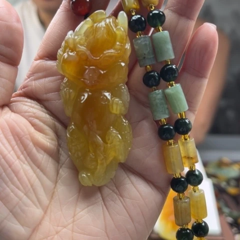 岫玉挂件未镶嵌挂件