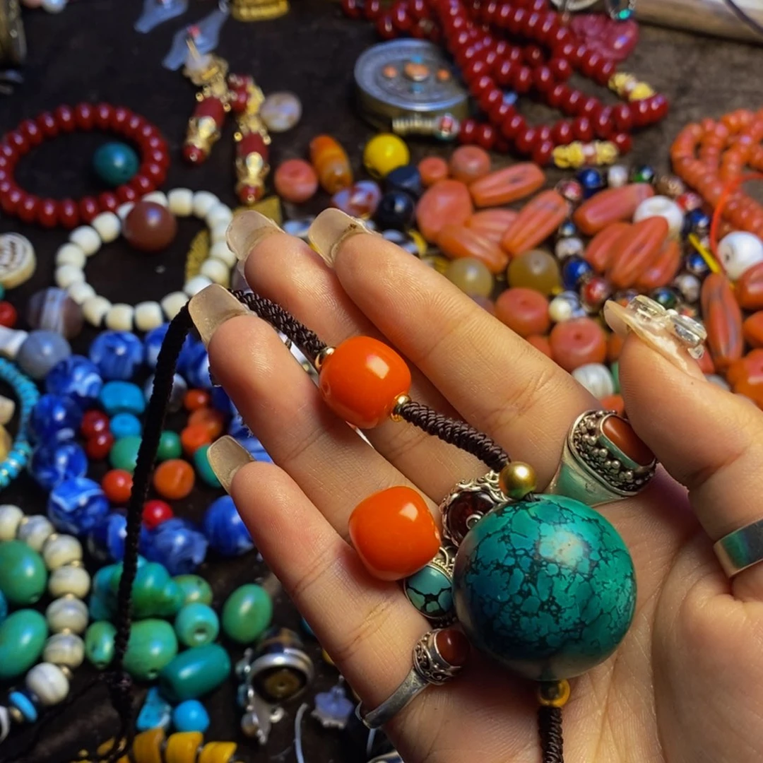 泥塑擦擦的吊坠的