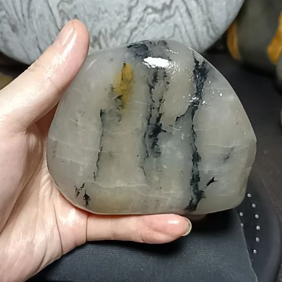 新疆金丝玉原石国画
