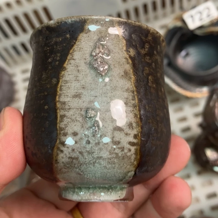 柴烧茶具宝瓶大放漏