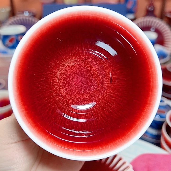 瓷片景德镇品艺轩郎红