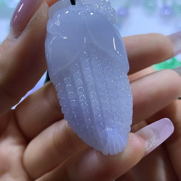 翡翠未镶嵌颈饰天然翡翠A货吊坠