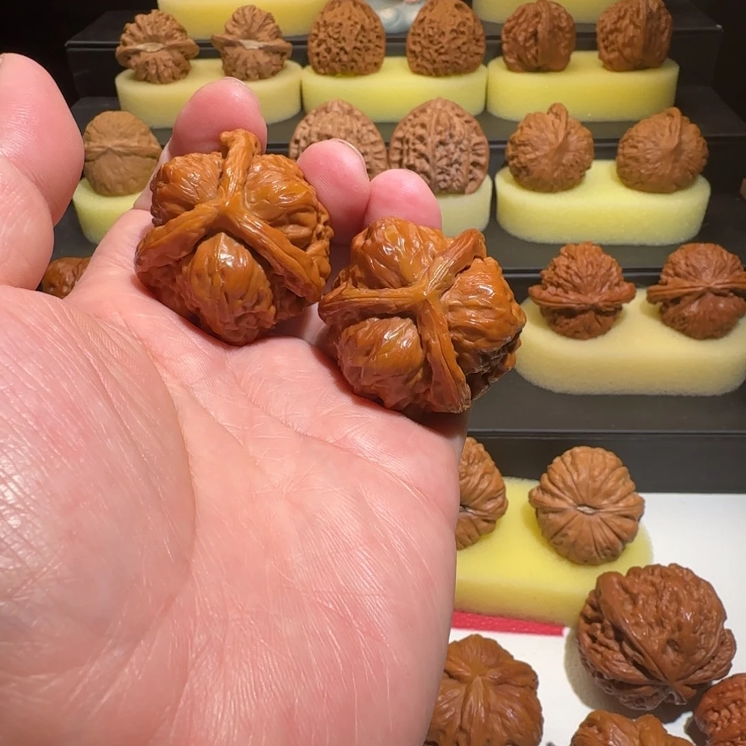 X***-吊坠文玩核桃拼接蛤蟆奔