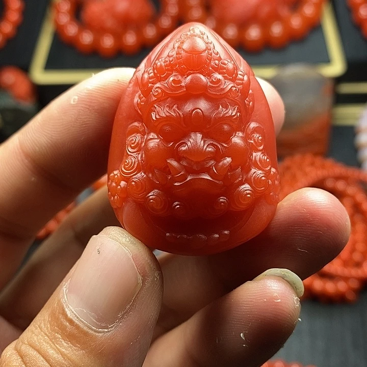 南红玛瑙配饰未镶嵌邹**任