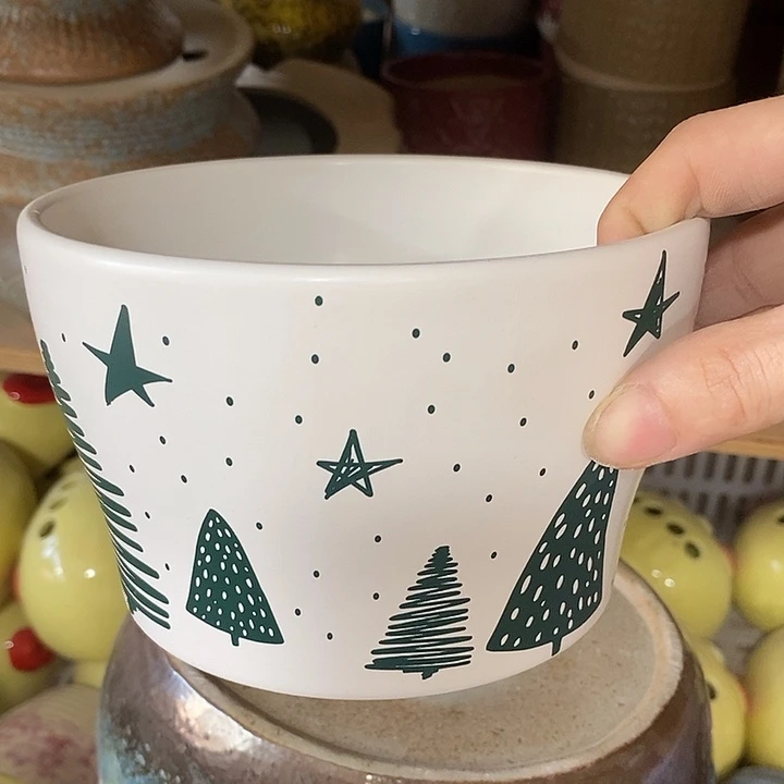 摆件陶盆有孔 瑕疵介意勿拍