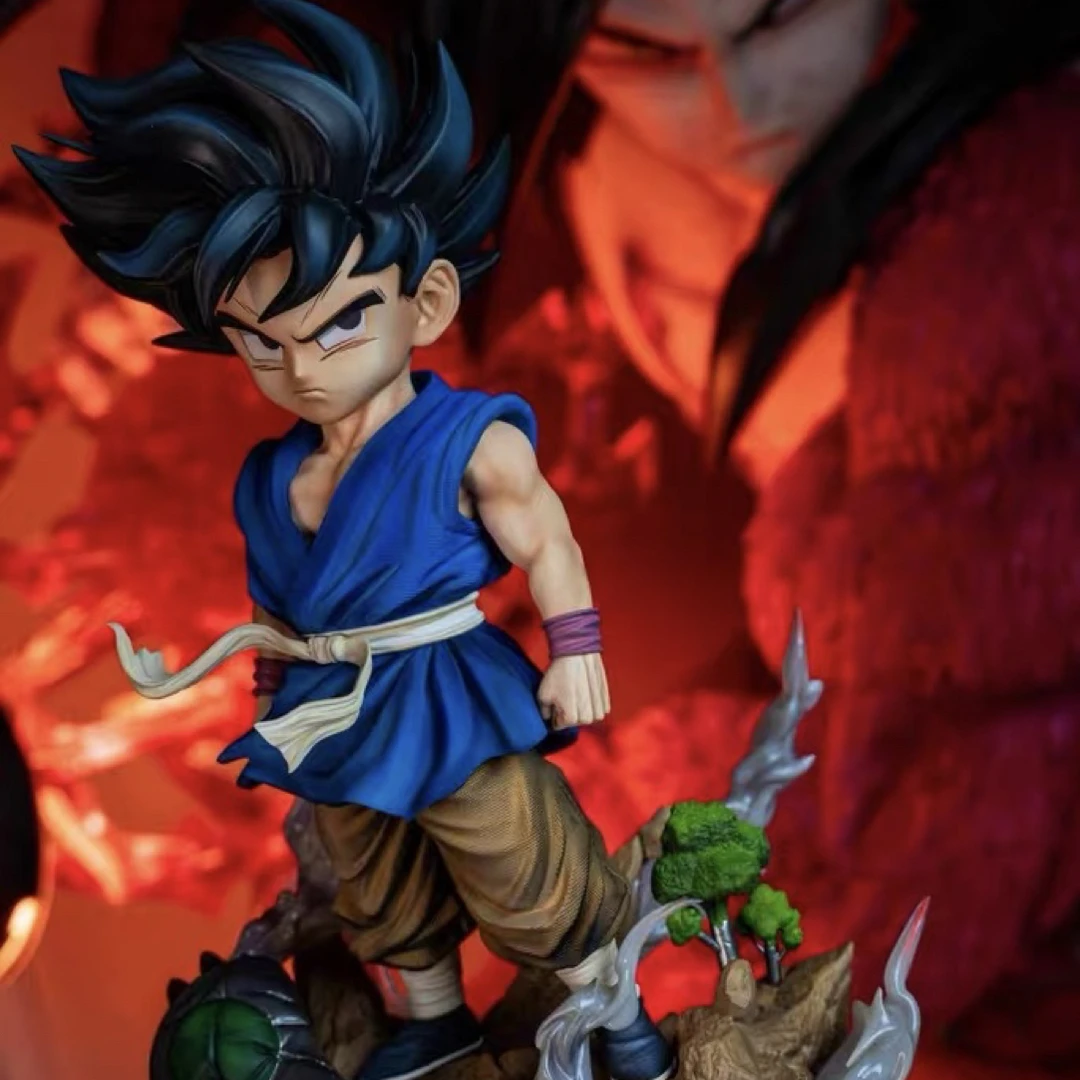 JG厂新品 GT小悟空25cm原膜1:1复刻版本带底座双头雕可替换七龙珠