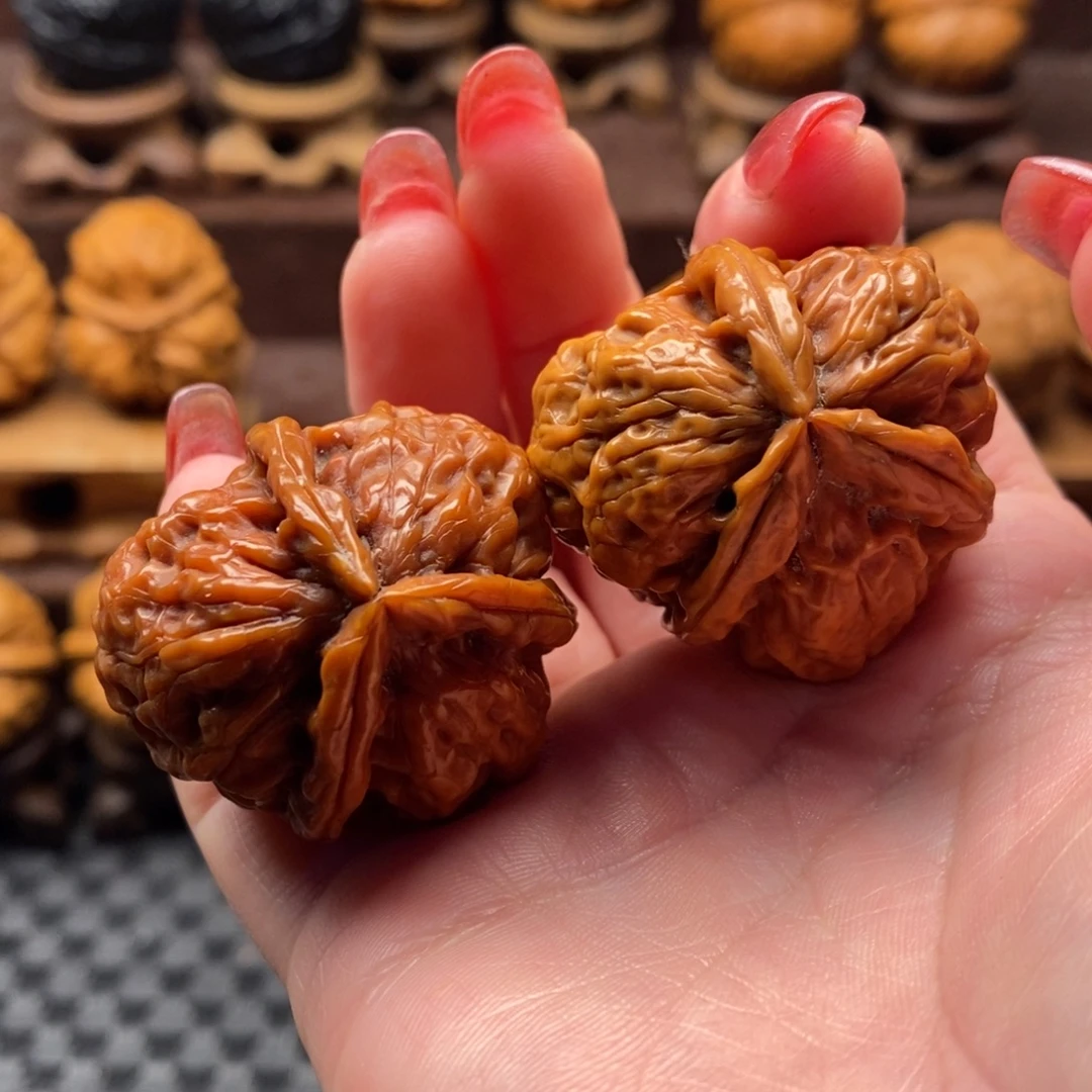 把件文玩核桃福利36三棱（色差）