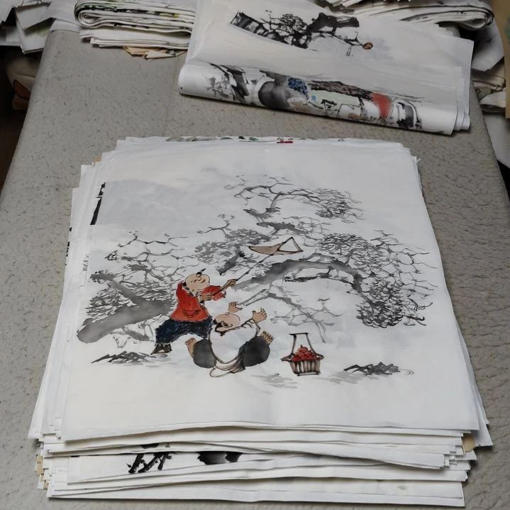 扬***生国画国画花鸟花鸟花鸟