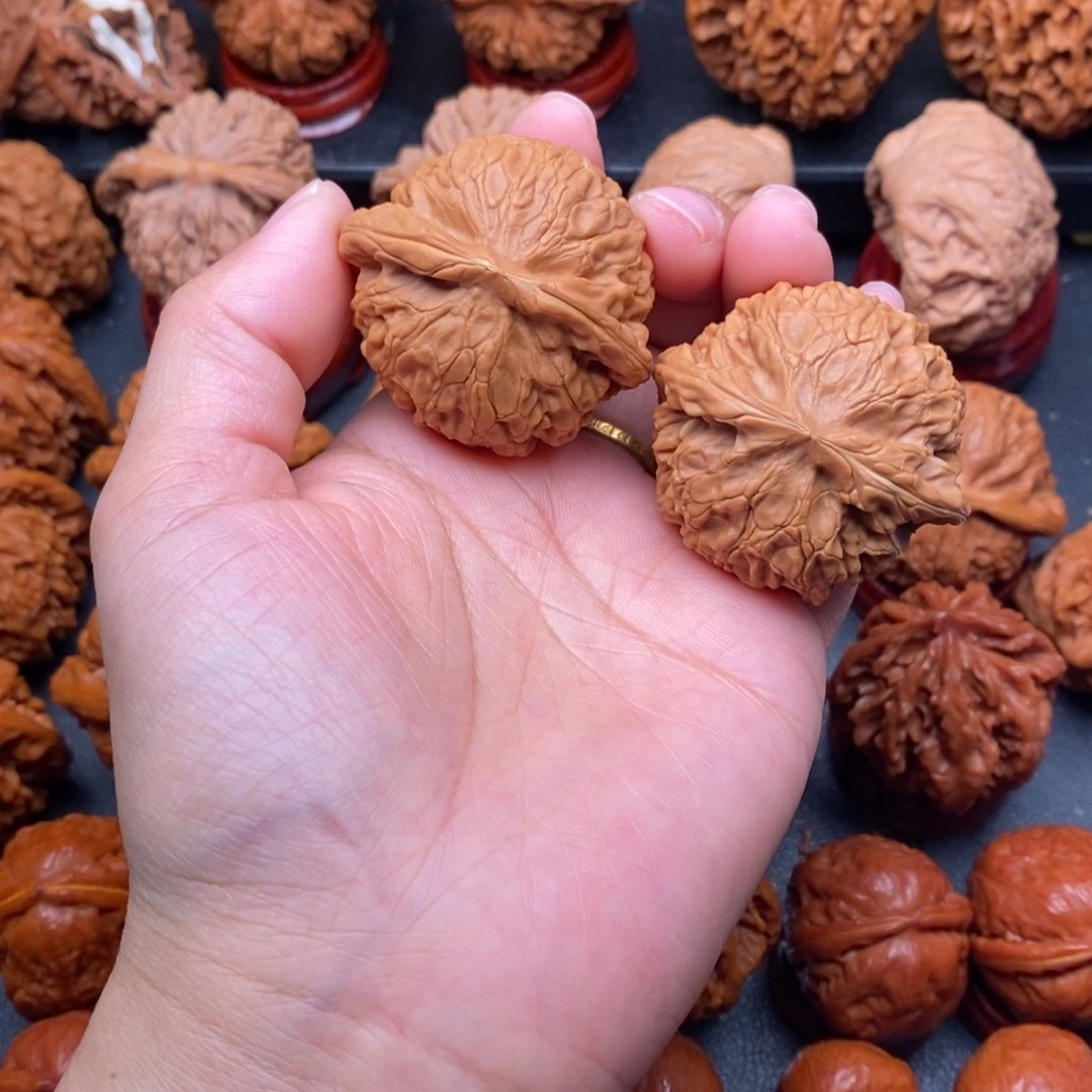 文玩核桃把件43宫灯