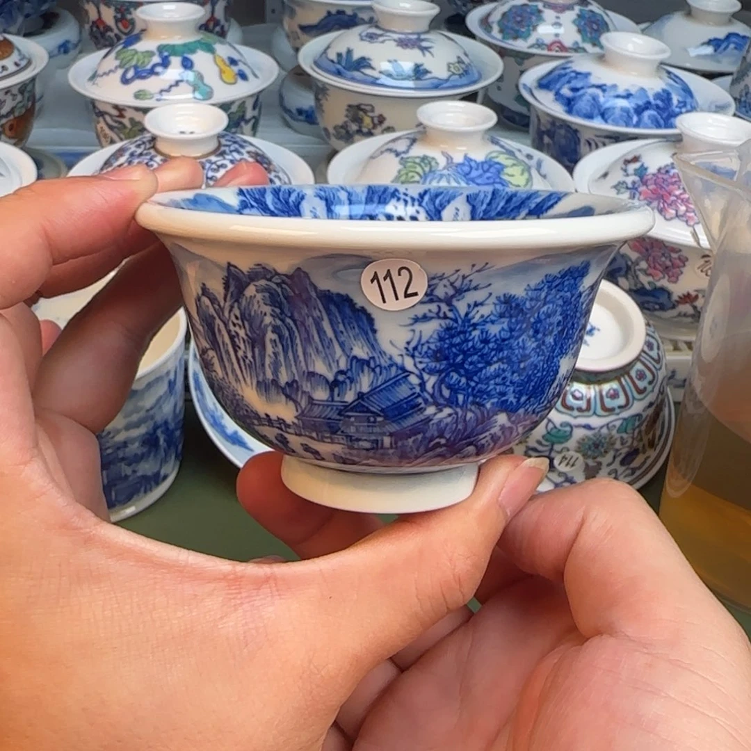 彦祖纯手工手绘茶具112