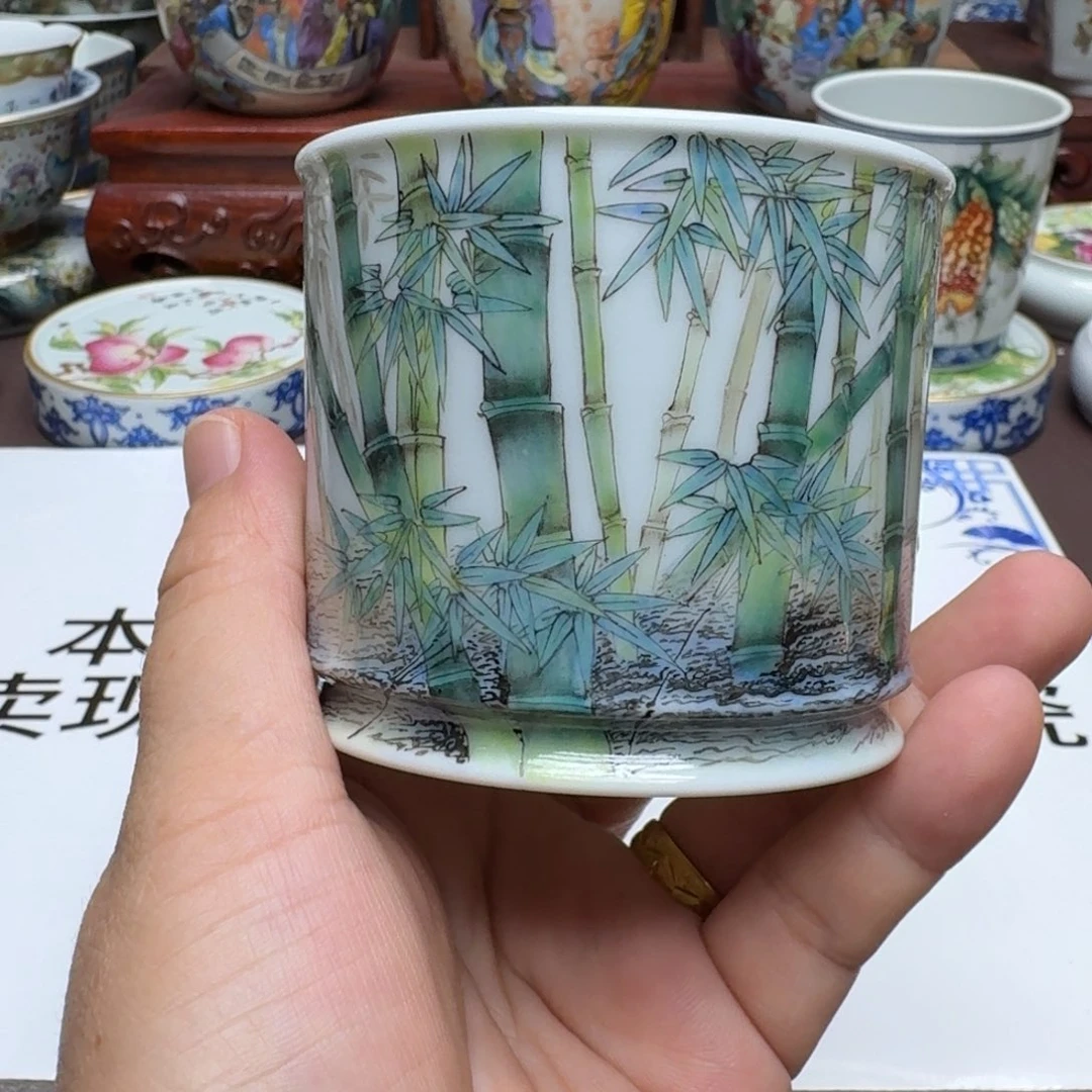 景德镇手工手绘展示