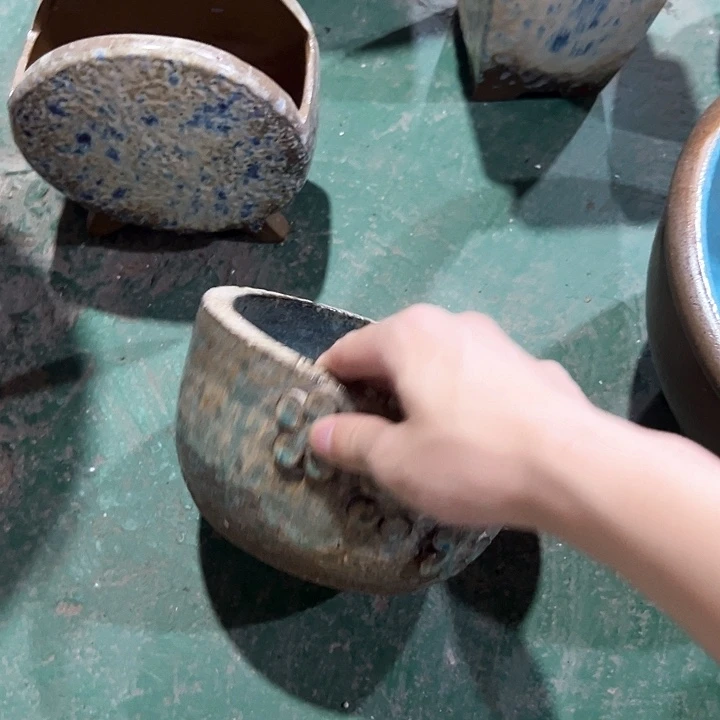 段泥花盆花藤花盆花盆