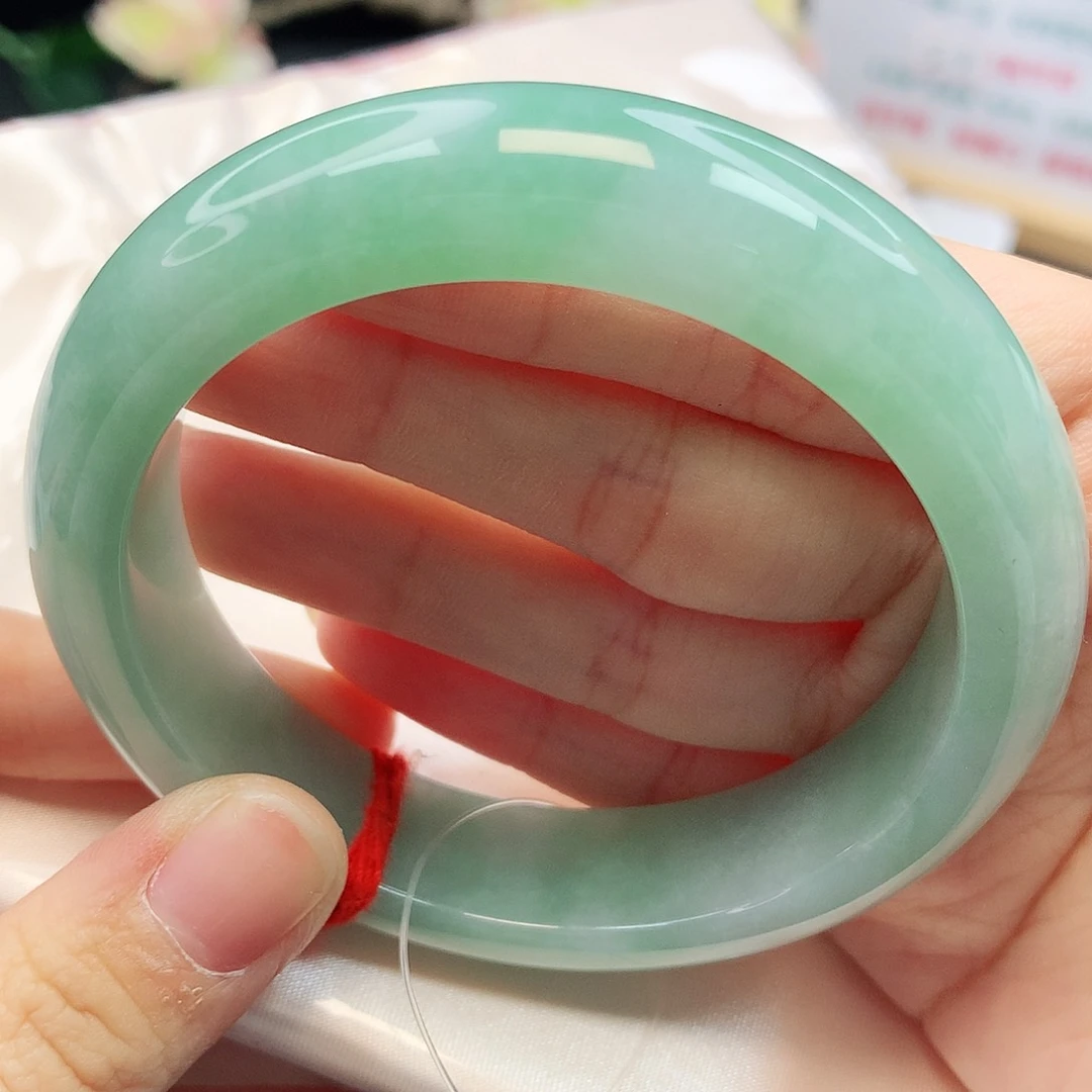 未镶嵌手镯翡翠天然缅甸a货翡翠75