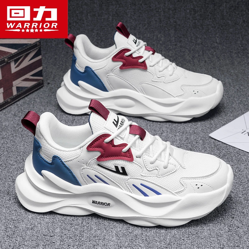回力男鞋2025新款秋季男士潮流百搭透气网面运动休闲鞋老爹潮鞋男