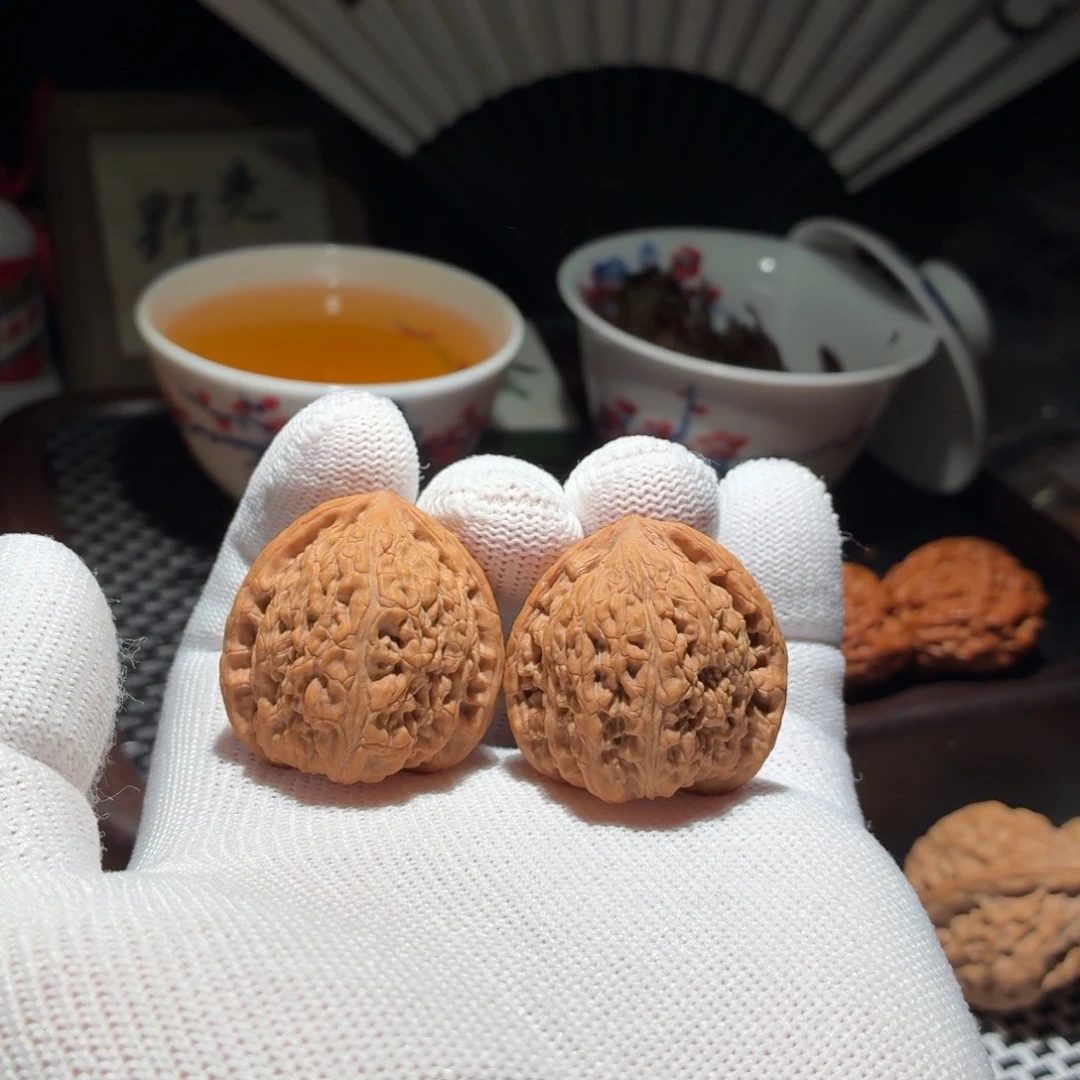 吊坠文玩核桃34承德密纹