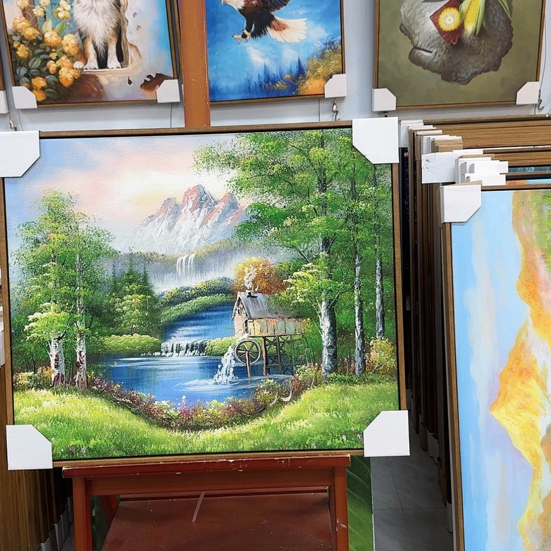 油画5060油画作品展作品展作品集