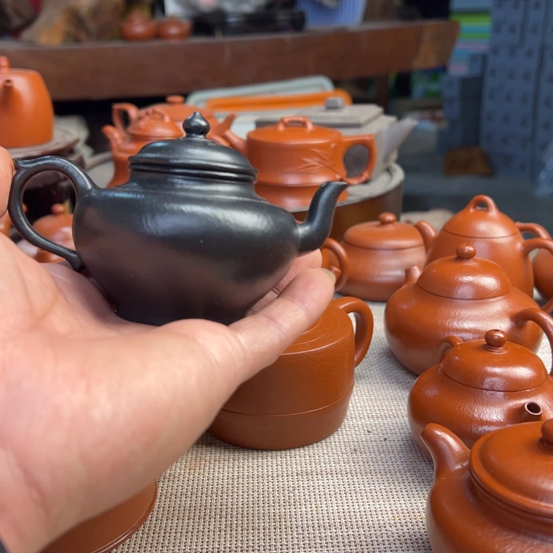 紫砂壶全手工制作笑樱
