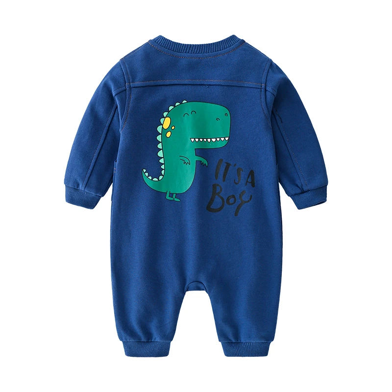0春秋款1婴儿连体衣2长袖包屁衣洋气宝宝男女宝宝3满月外出春秋款