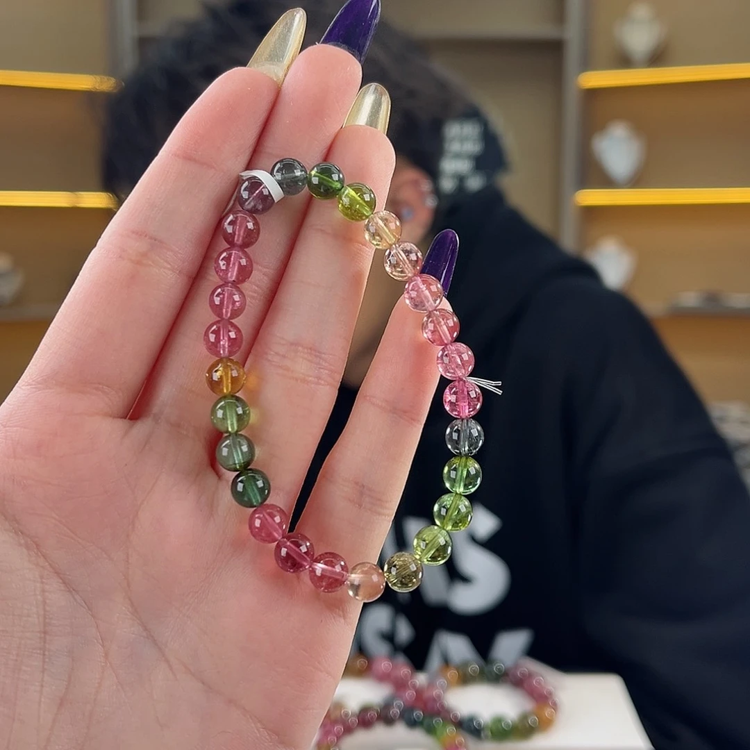 碧玺碧玺6mm（多样性发一件未镶嵌