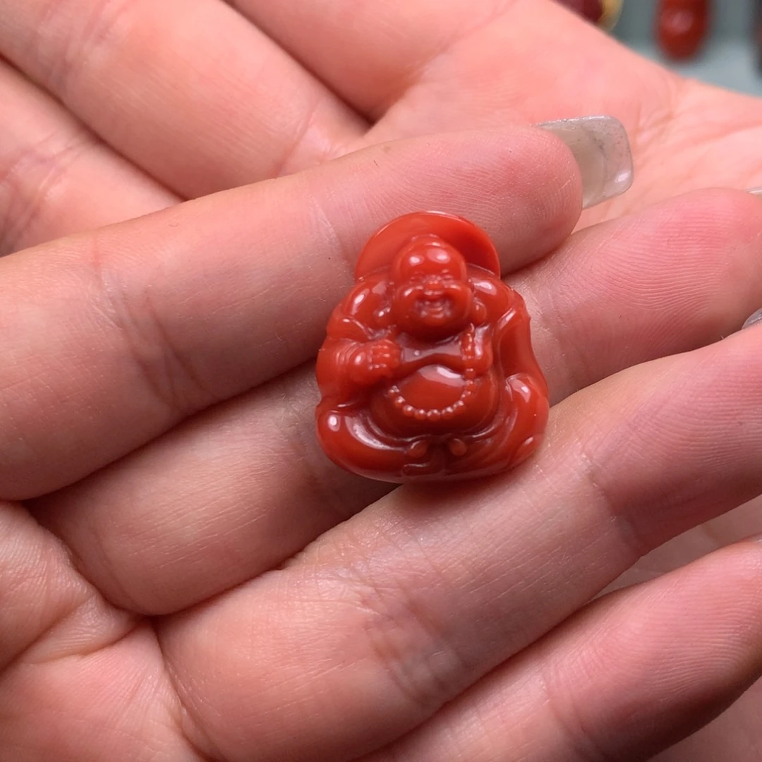 未镶嵌吊坠南红玛瑙