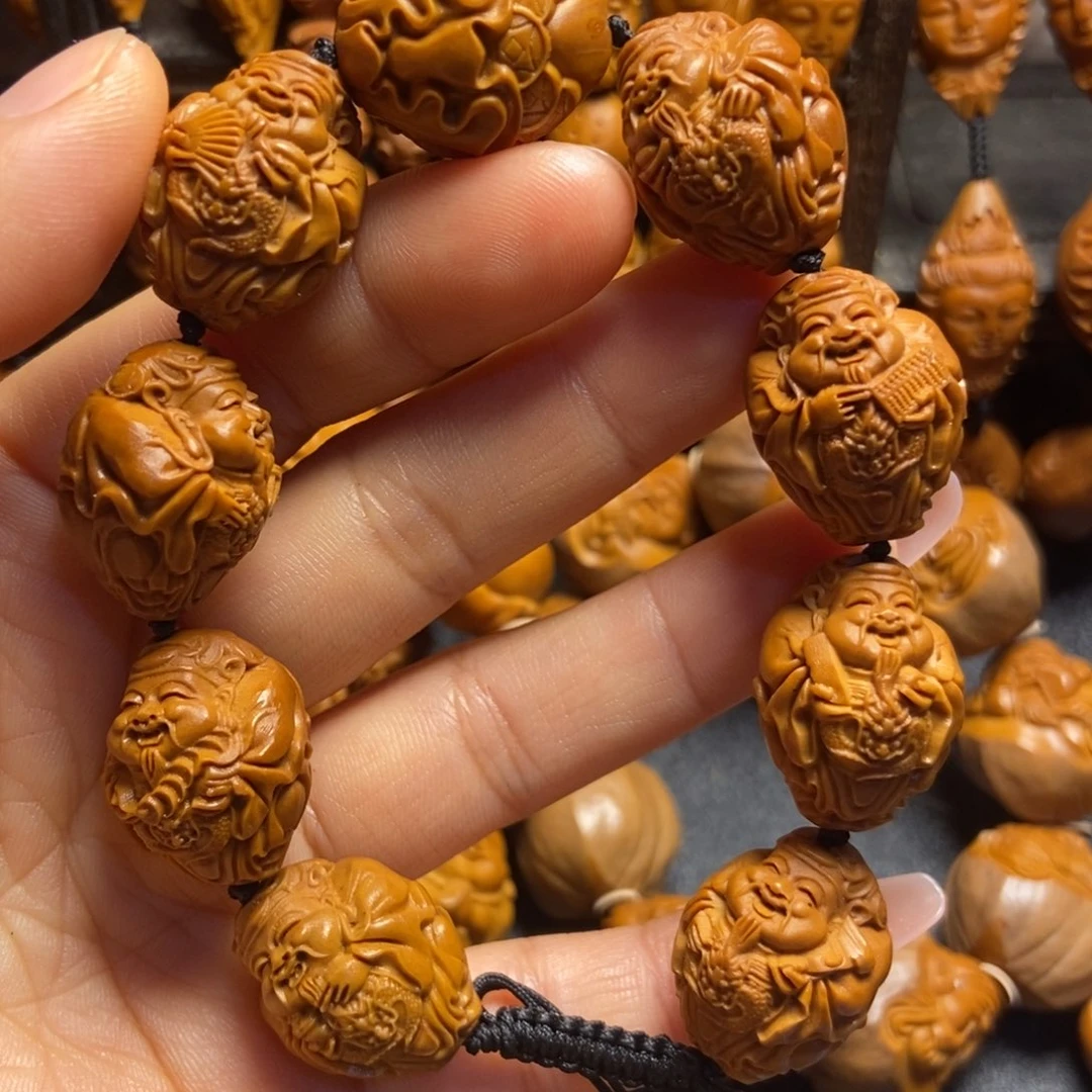 【闪购商品】手串/手链橄榄核八大财神