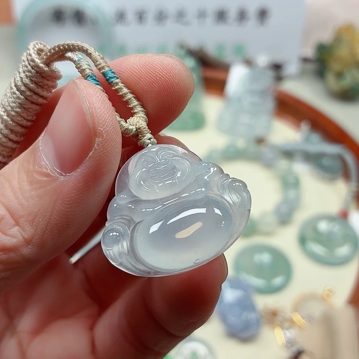 翡翠未镶嵌挂件天然翡翠