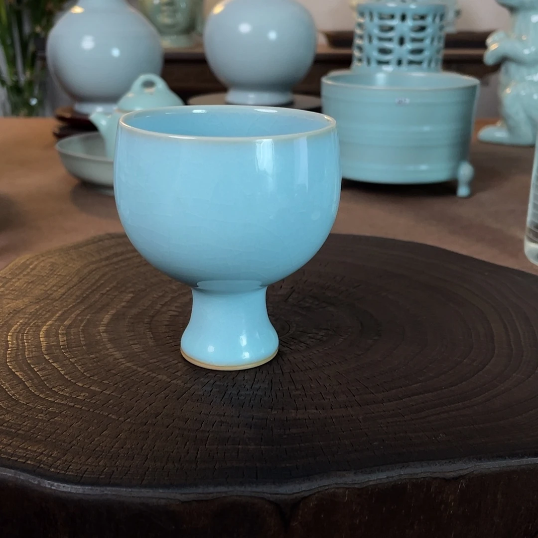 瓷微瑕简包原矿汝瓷当代