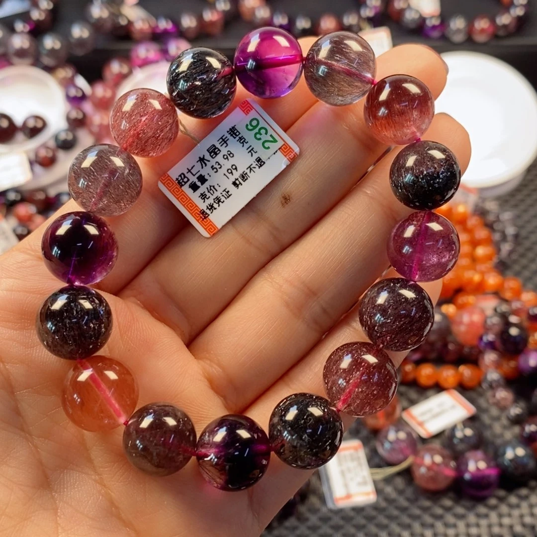 水晶手链：53811未镶嵌小****纸