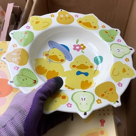 盘陶瓷制品满25拼单发货默认微瑕
