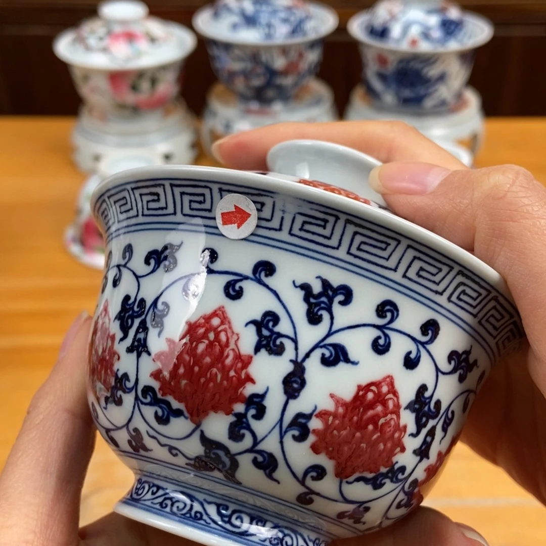 手繪現代茶具非古董